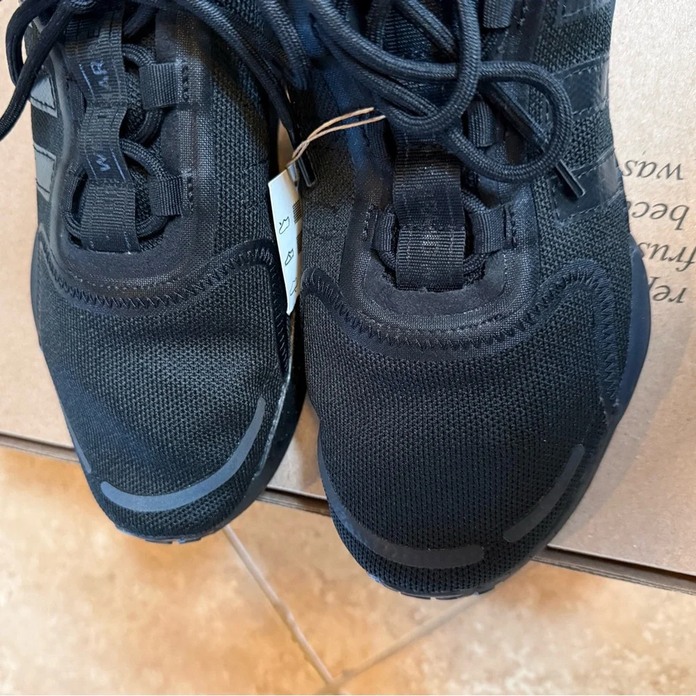 ADIDAS men’s Black Athletic Sneakers - Two different sizes